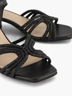 Zwarte Sandalette