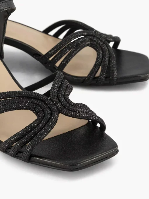 Zwarte Sandalette