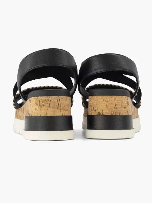 Zwarte Sandalette