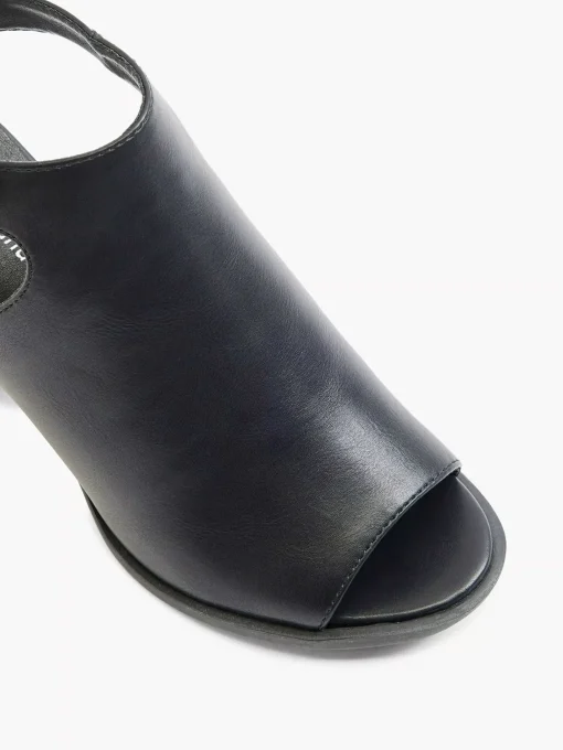 Zwarte Sandalette