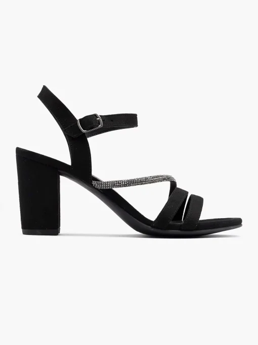 Zwarte Sandalette