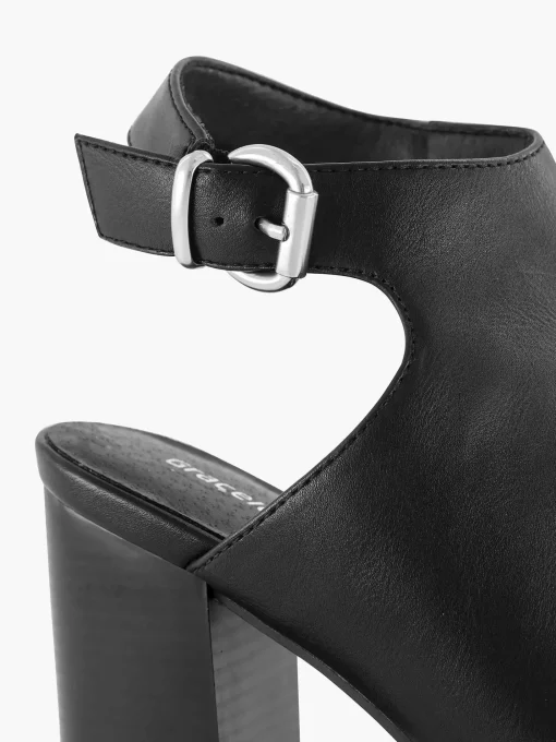 Zwarte Sandalette