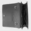 Zwarte Schoudertas Padded