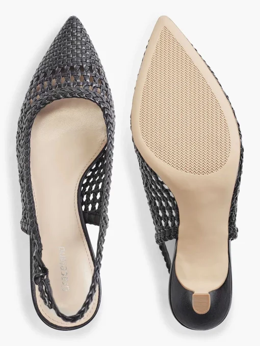 Zwarte Slingback Pump