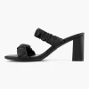 Zwarte Slipper Hak