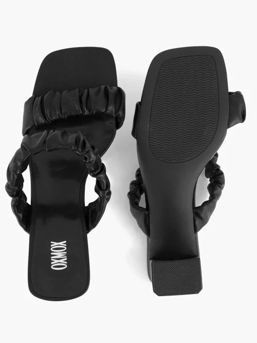 Zwarte Slipper Hak