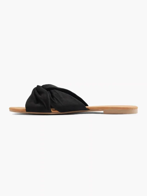 Zwarte Slipper Knoop