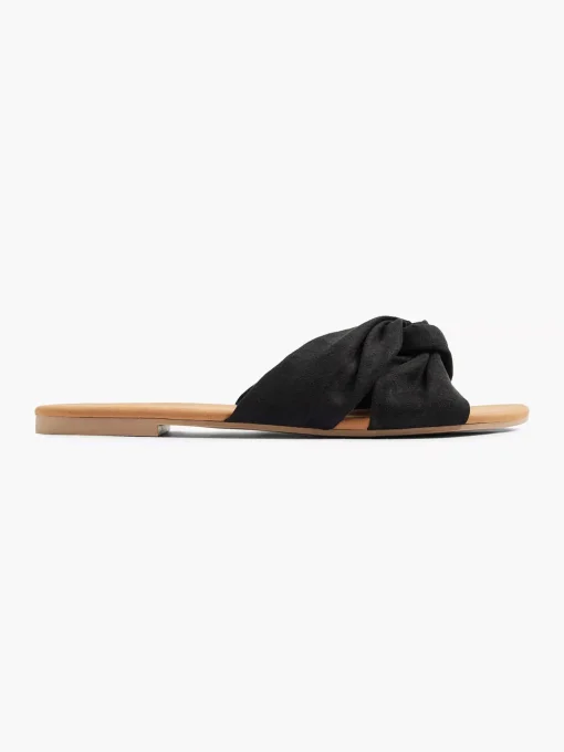 Zwarte Slipper Knoop