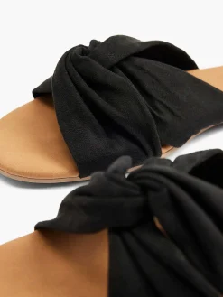 Zwarte Slipper Knoop