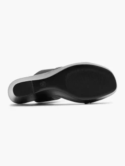 Zwarte Slipper Sleehak