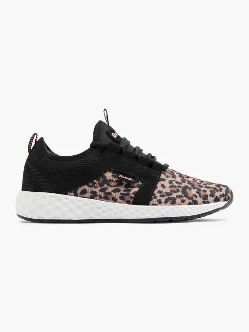Zwarte Sneaker Panterprint