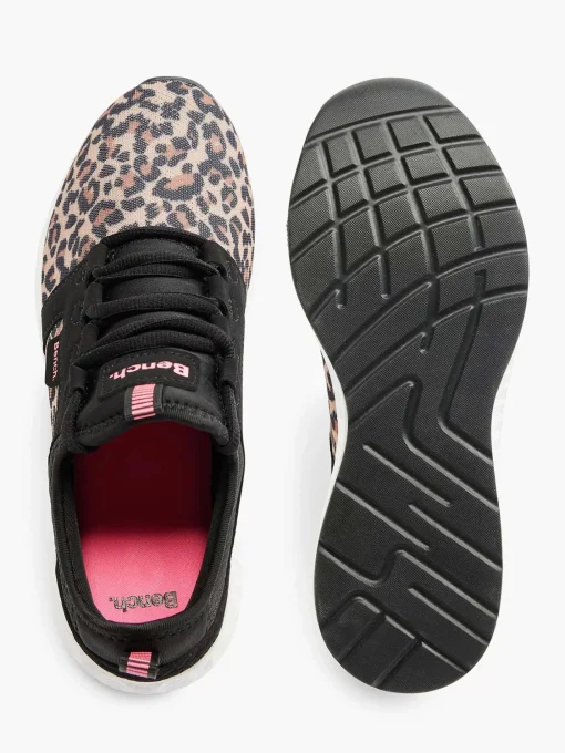Zwarte Sneaker Panterprint