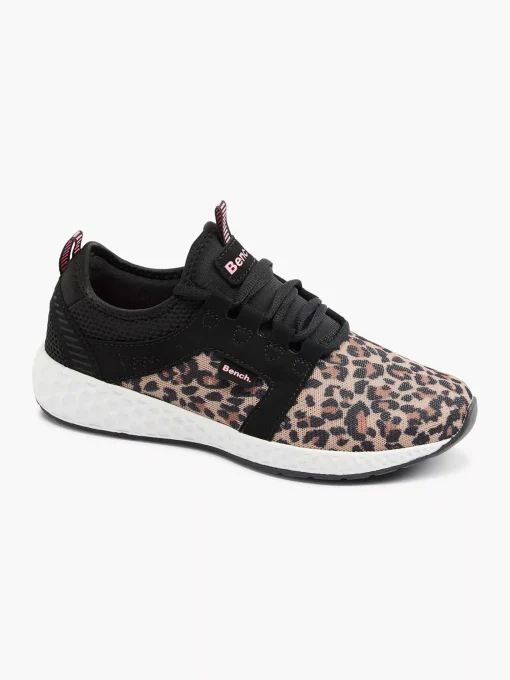 Zwarte Sneaker Panterprint