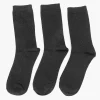 Zwarte Sokken 35-42 3 Pak