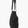 Zwarte Suede Schoudertas