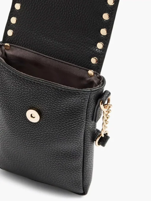 Zwarte Telefoontas Studs