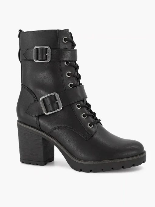 Zwarte Veterboot Hak