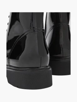 Zwarte Veterboot Lak